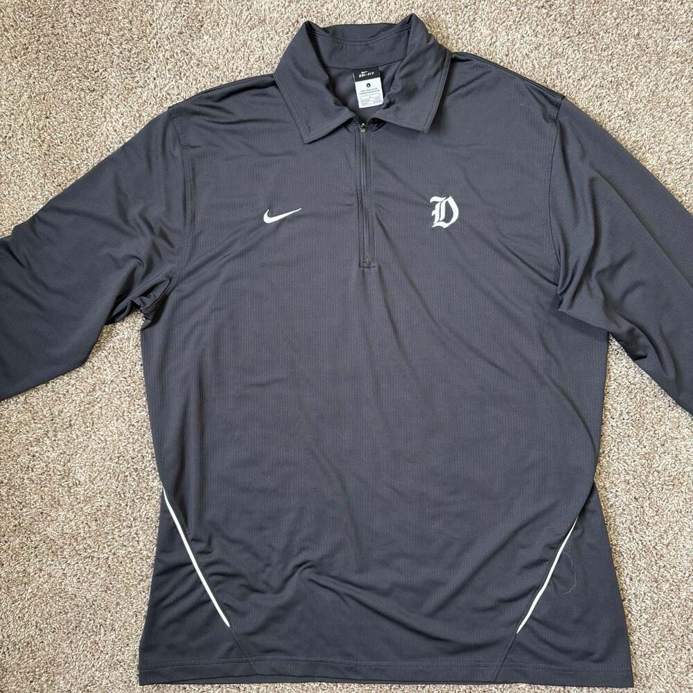 Nike Dri-Fit Duke Blue Devils Men's  Coach Pullover Sport Jacket